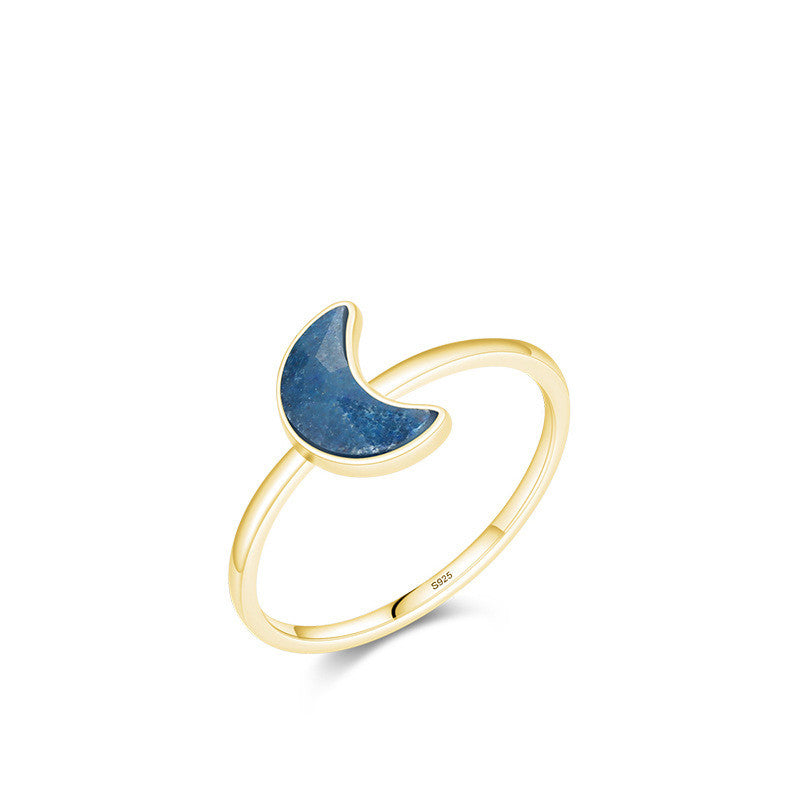 Anillo Silver Blue moon Luxury™